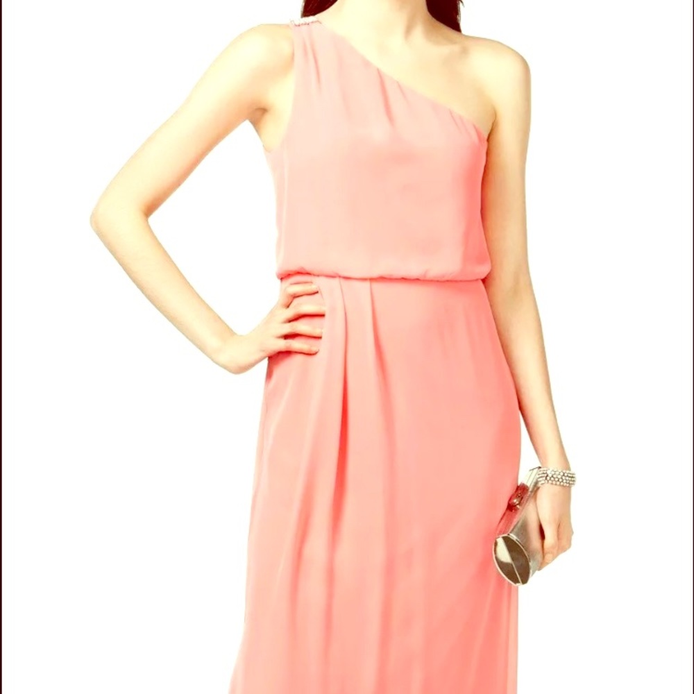 Adrianna papell coral dress size 8